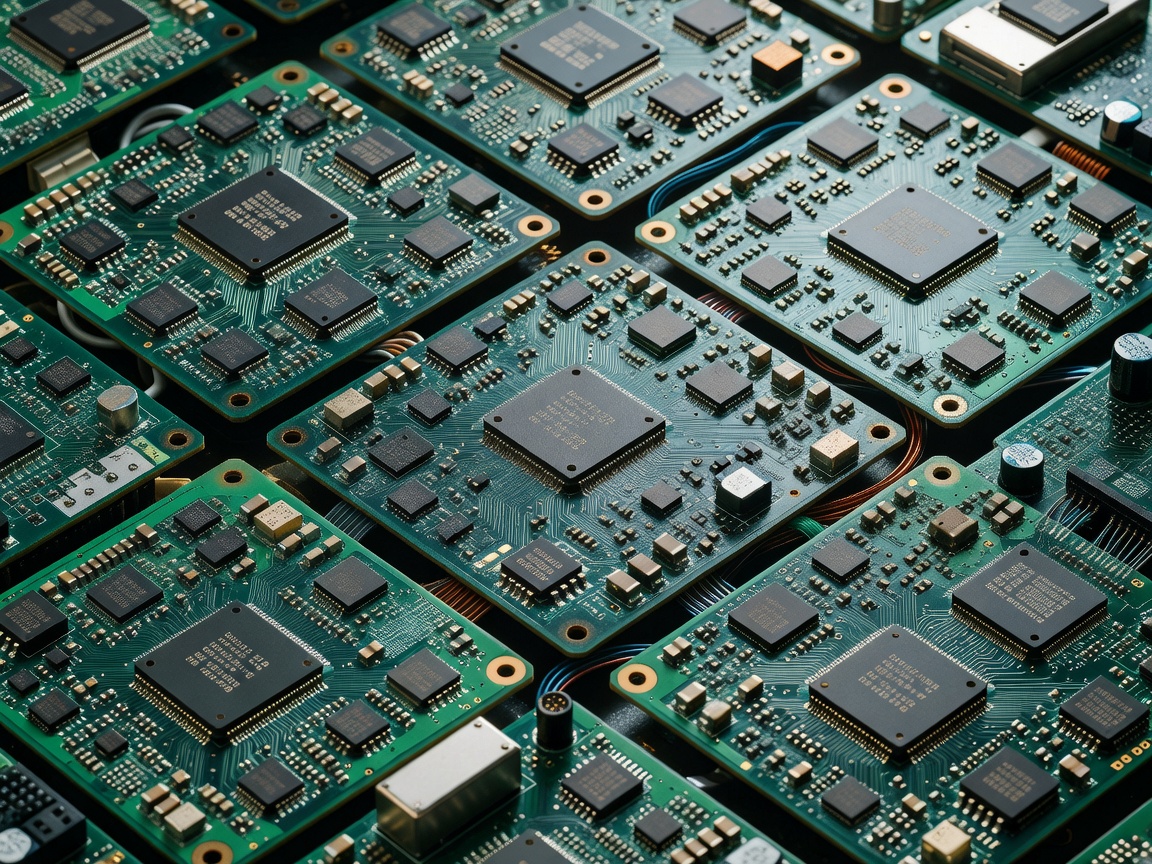 Hardware circuit boards and high-density chips for on-premise AI calculations